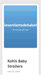 Mobile Screenshot of lesenfantsdebabel.info